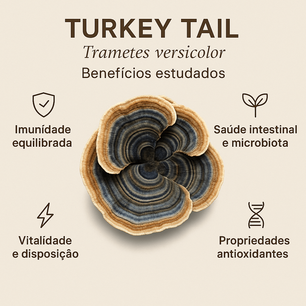 Turkey Tail: benefícios estudados e como escolher um extrato de&nbsp;qualidade