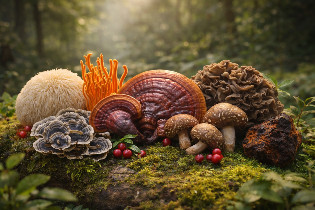 Cogumelos Medicinais: Guia Completo para&nbsp;Iniciantes